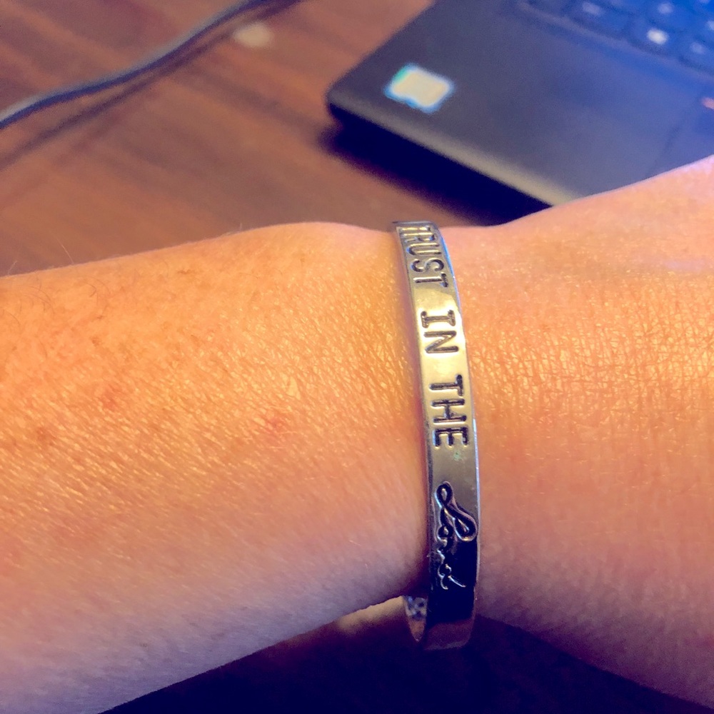 Trust in the Lord bracelet